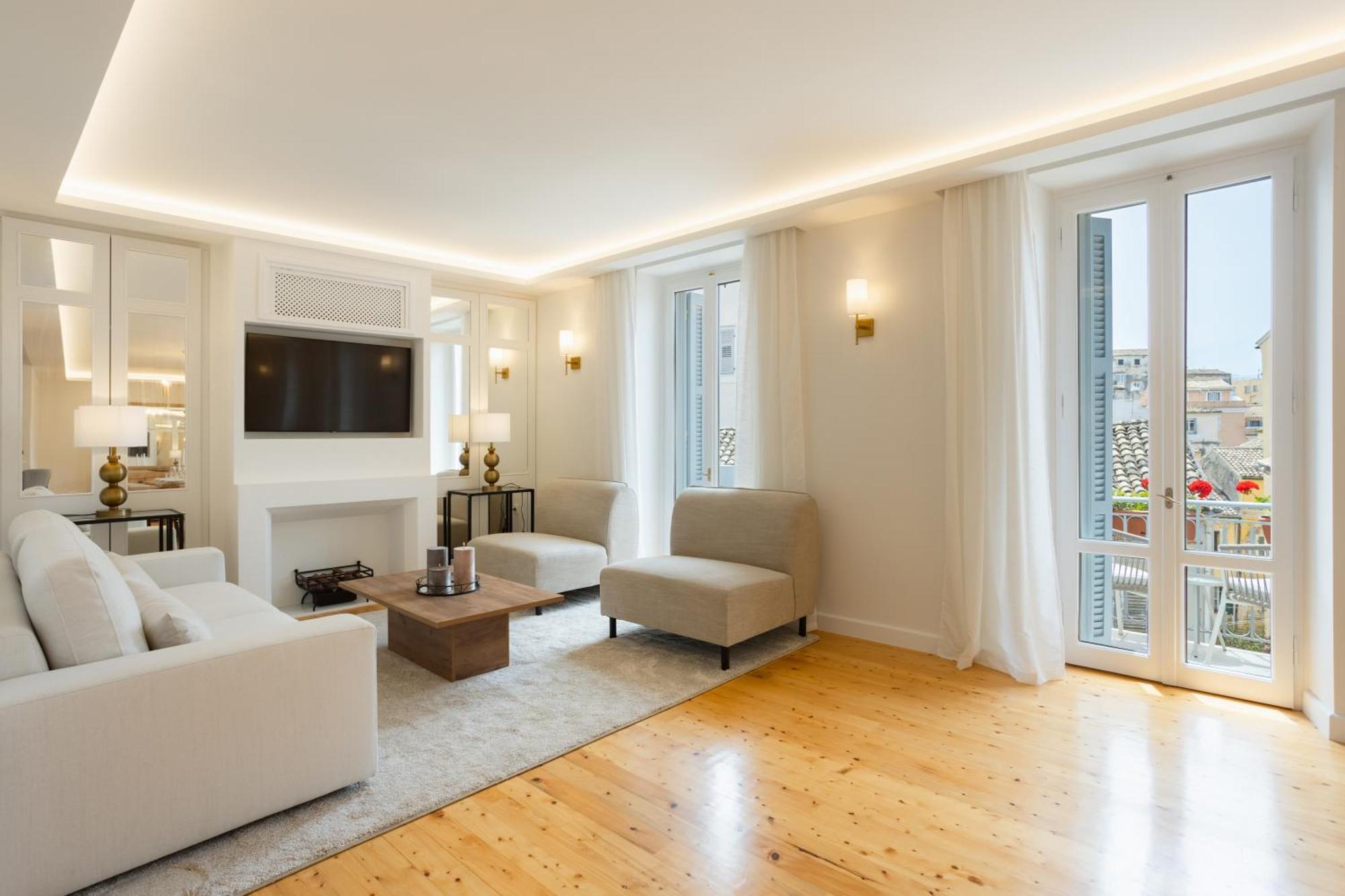 Agora Luxury Apartment By The Boyar Collection Corfu  Zewnętrze zdjęcie